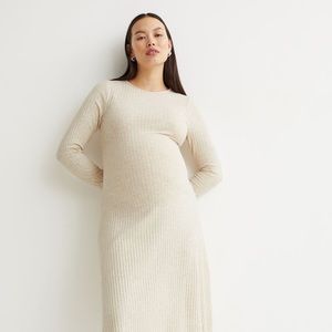 H&M MAMA Ribbed Dress